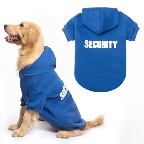 Security Dog Hoodie (#1 Royal Blue(Security) / Medium (All Breed Sizes))