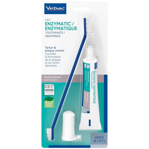 C.E.T. Oral Hygiene Kit for Dogs (1 Count (Pack of 1))