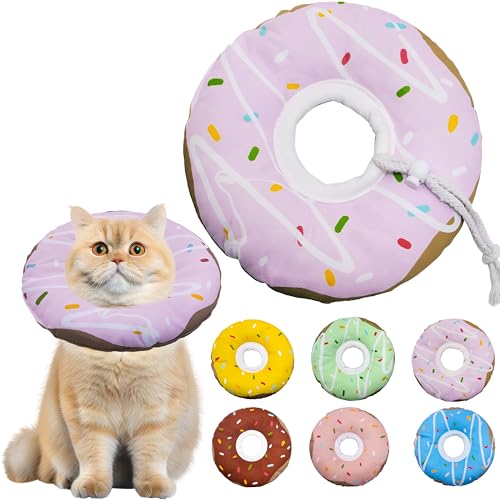Cat Cone Collar Soft (Waterproof Purple / Medium)