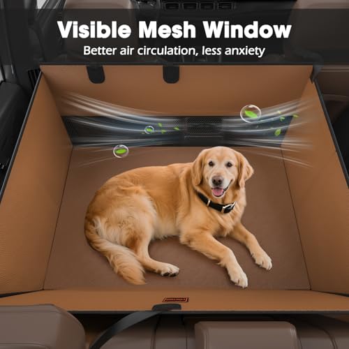 XL Dog Car Seat (Brown / XL)