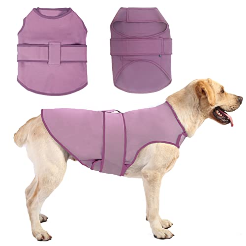 Dog Anxiety Vest Calming Jacket for Small Medium Large Dogs (Purpink / XX-Large)