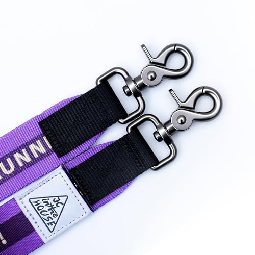 Hands Free Dog Leash with Pouch (Purple)