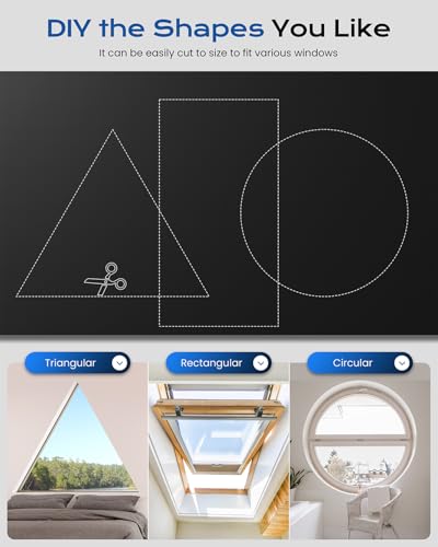 Blackout Curtains for Bedroom (Black / 47"W x 78"L (Pack of 1))