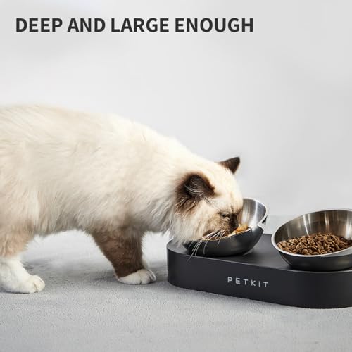 304 Stainless Steel Elevated Cat Bowls&Dog Bowls