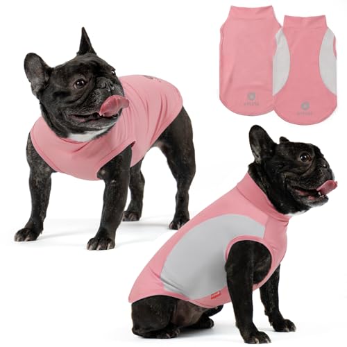 2Pack Dog Cooling Shirt with UPF 50+ UV Protection (Small (4-7lbs) / Pink)