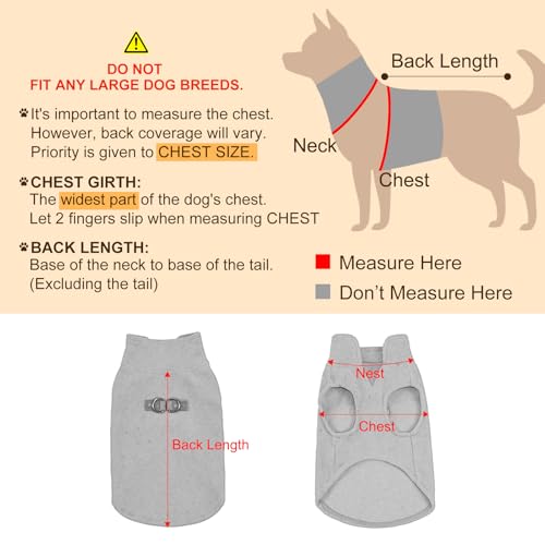 Small Dog Sweater Fleece Vest Winter Jacket (Large / WHITE BUFFALO PLAID)