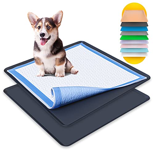 Dog Pee Pad Holder (Black / 2 Pack)
