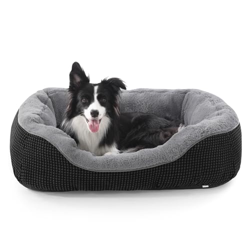 Dog Bed Medium Size (M (30"x24"x9") / Black)
