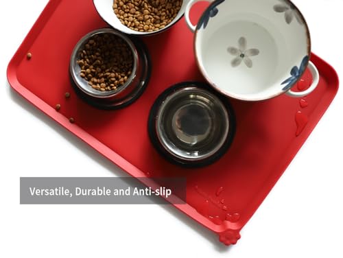 Large Silicone Non (24" x 16" / Classic Red)