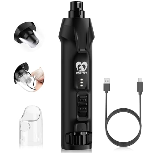 6 Speed Dog Nail Grinder (Black)