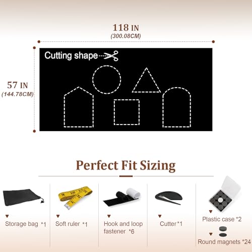 Black Out Curtain (57"W x 118"H)