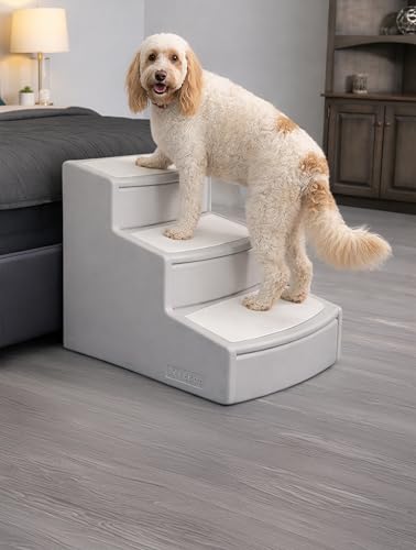 Easy Step III Extra Wide Pet Stairs (Sea Salt)