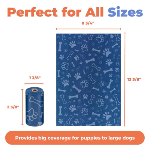 Poop Bags for Dogs (Loyal Blue / 240 Bags)