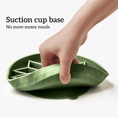 Slow Feeder Dog Bowl (Camo Green)