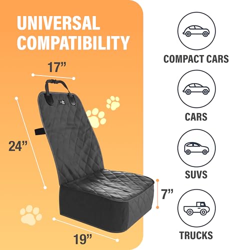 Dog Car Seat Cover (Black)