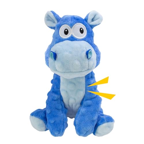 Squeaky Stuffed Dog Toys (Blue)