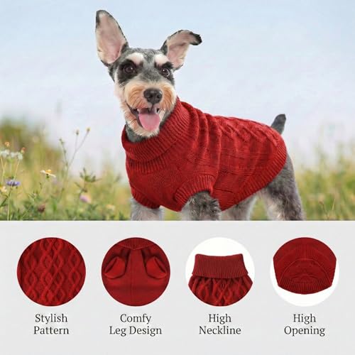 Small Dog Sweaters (red / X-Small)