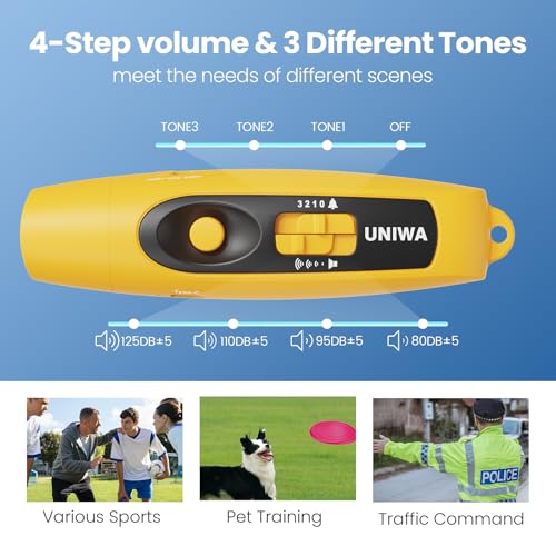 Electronic Whistle with USB Charging (yellow)