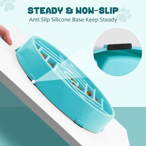 Slow Feeder Dog Bowl (sky blue)