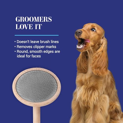 Mark VIII Round Head Slicker Brush for Dogs (Mark VIII Round)