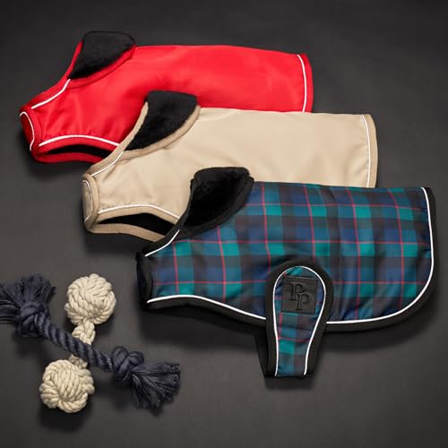 Breeze II Dog Raincoat (Black Watch Plaid / Large (40-60 lbs))