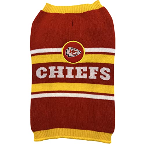 NFL Kansas City Chiefs Dog Sweater (Small / Kansas City Chiefs)