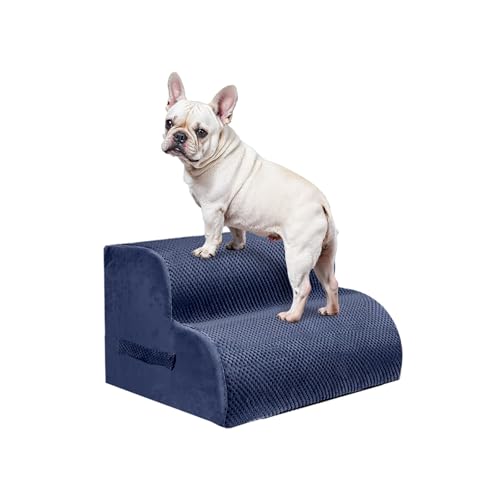 2 Step Pet Stairs for High Beds & Sofas (Blue / 2-step 11.8"H)