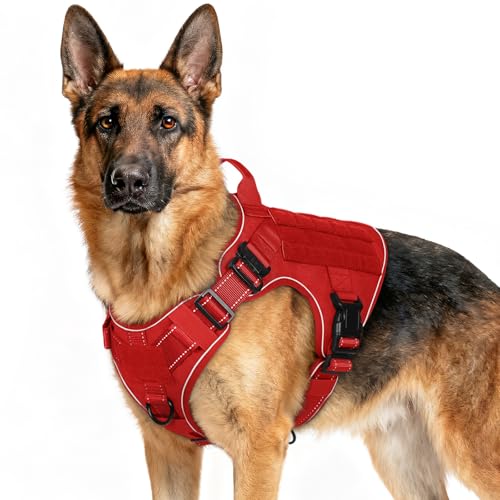 Tactical Dog Harness X (Red Reflex / X-Large)