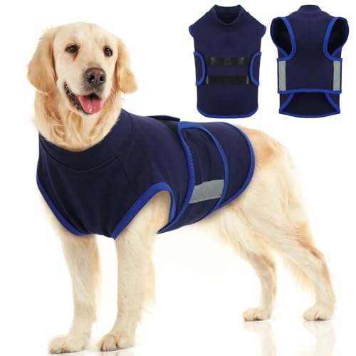 Dog Anxiety Relief Coat (NavyBlue / X-Large)