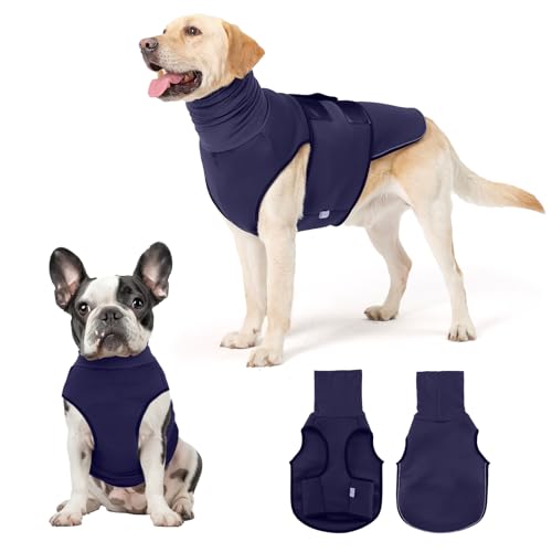 Dog Anxiety Vest and Coat (Midnight Blue / XXX-Large)