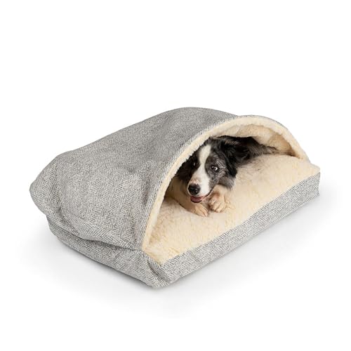 Rectangle Cozy Cave Dog Bed (Palmer Dove / Extra Large)