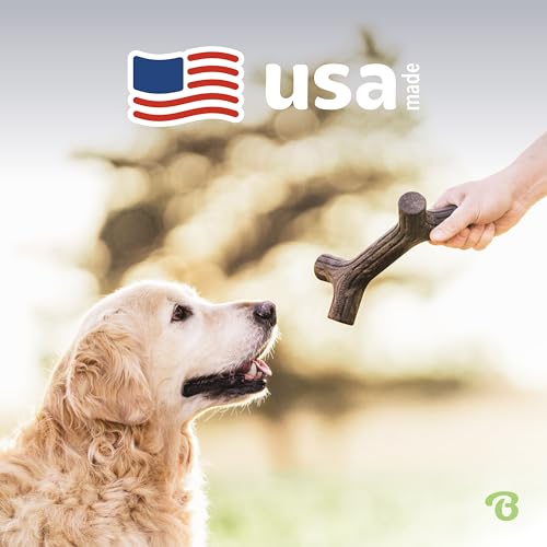 Maplestick Real Wood Durable Dog Chew Toy (REAL Maplewood / Medium)