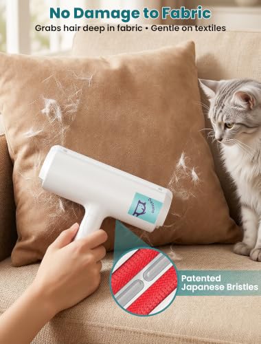 Pet Hair Remover Roller (A: White（hot Sale）)