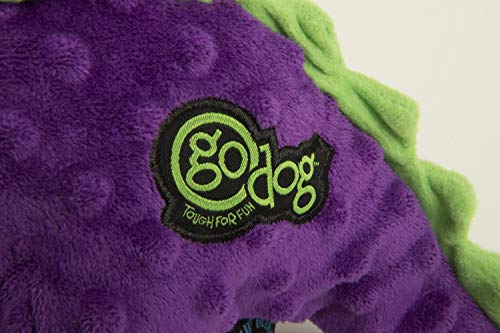 Dinos Bruto Squeaky Plush Dog Toy (Large / Dinos Bruto (Purple))