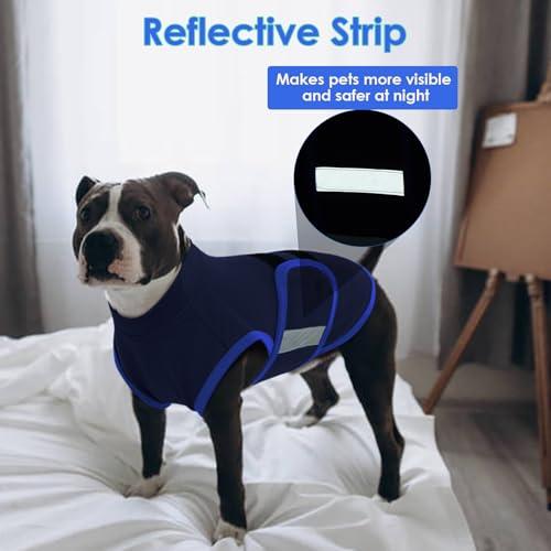 Dog Anxiety Relief Coat (NavyBlue / Medium)