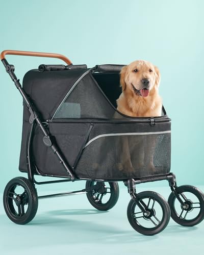 Pet Stroller for Large Dogs up to 110lbs