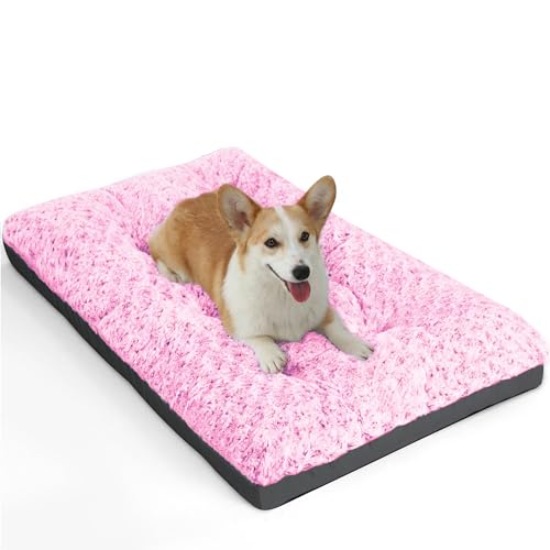 Dog Bed Medium Sized Dog (29.0"l X 19.0"w X 3.5"th / Pink)