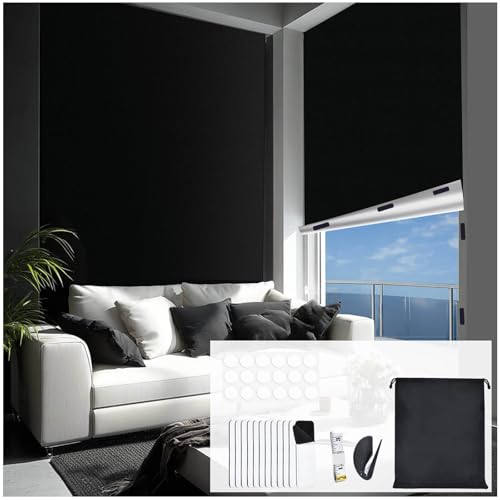 Portable Blackout Curtains (57"W x 157"H)