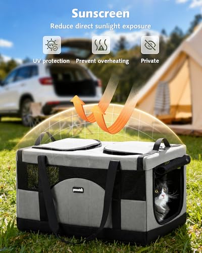 Large Cat Carrier (Grey)