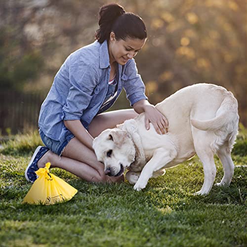 Certified Compostable Dog Poop Bags (Maize Yellow / 270 Count (Pack of 1))