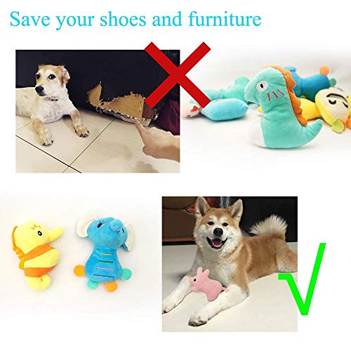 Pack of 26 Soft Small Medium Dog Squeaky Toys