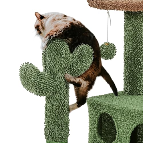 Cactus Cat Tree for Indoor Cats
