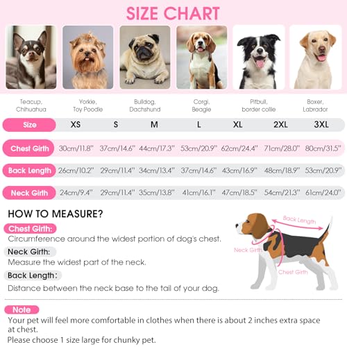 Dog Sweaters for Large Dogs (Pink / Large)