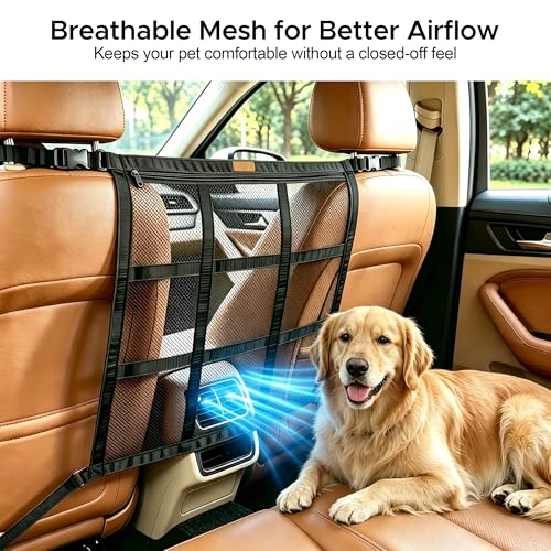 Dog Car Barrier (Black)