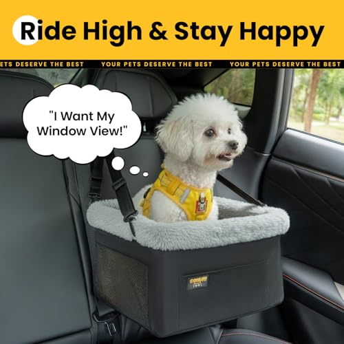 2 Pack Dog Car Seat (Black / 2 Pack-Small Dogs under 20lbs)