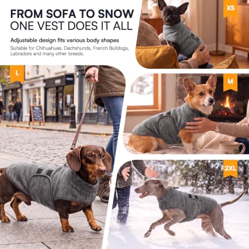 Large Dog Sweater (Cationic Gray / Large)