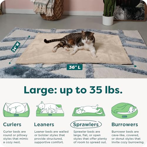 ThermaNAP Self (Large - 36"L x 24"W / Cream)