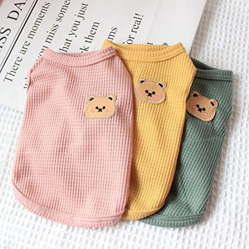 Fleece Cotton Cats & Dogs T (X-Large / Fleece 2PCS Green&Pink)