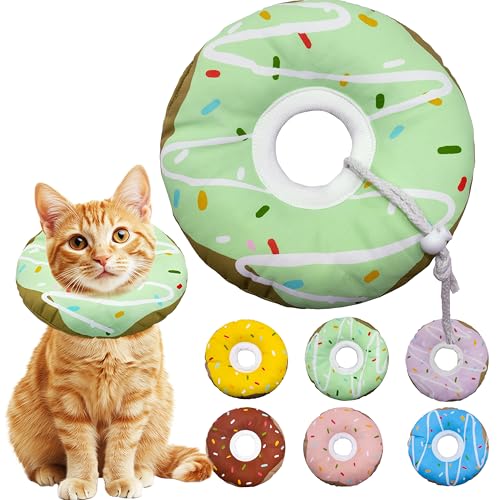 Cat Cone Collar Soft (Waterproof Green / Small)