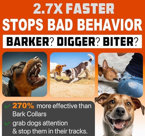 Dog Bark Deterrent Device (ORANGE)